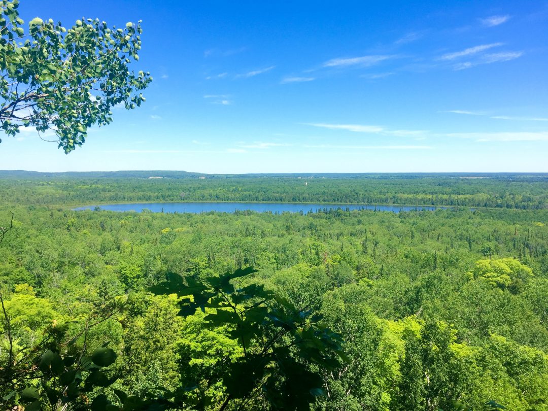 View from the Cup and Saucer Trail, Manitoulin Island, Canada