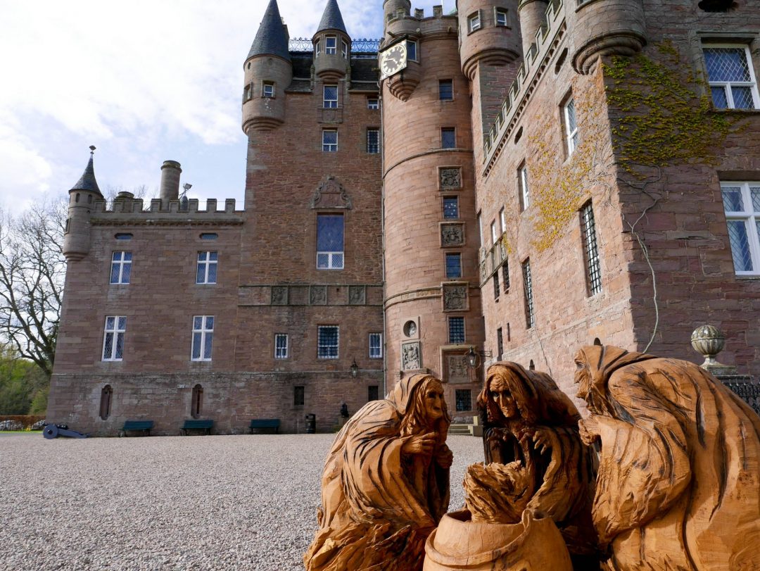 Glamis Castle Scotland Three Witches Macbeth