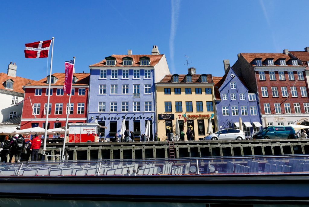 colorful houses along Nyhavn in Copenhagen, one of the best first time solo female travel destinations