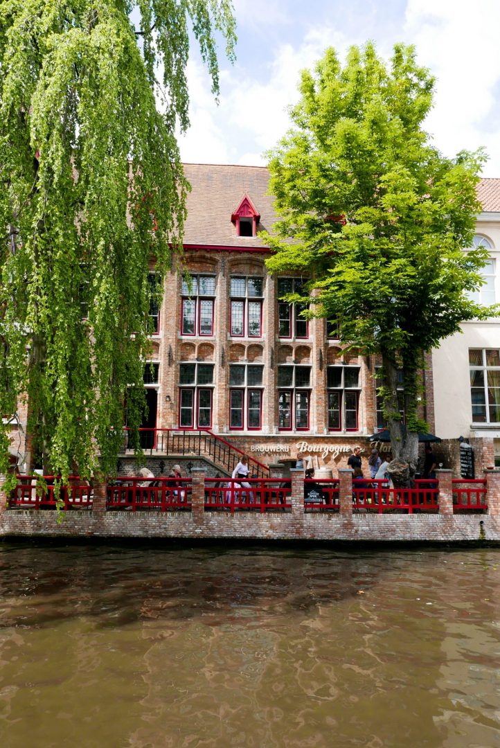 Bruges Beer Garden Canal