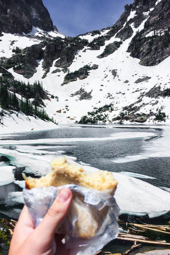 Sandwich Lunch Emerald Lake Rocky Mountain National Park