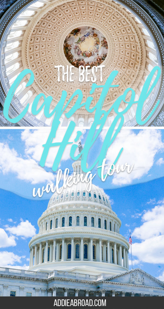 Want to know which Capitol Hill walking tour to take while you're in Washington DC? Look no further! This tour by DC Free Tours by Foot will give you a fantastic overview of Capitol Hill, including the Capitol Building, the Supreme Court, and the Library of Congress! | What to do in Washington DC | Free Walking Tour Washington DC | Capitol Building Tickets 