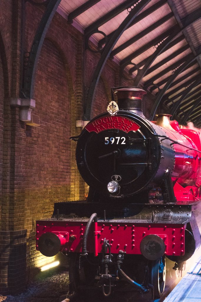 The Hogwarts Express, Kings Cross Station, Warner Bros Harry Potter Studio Tour London