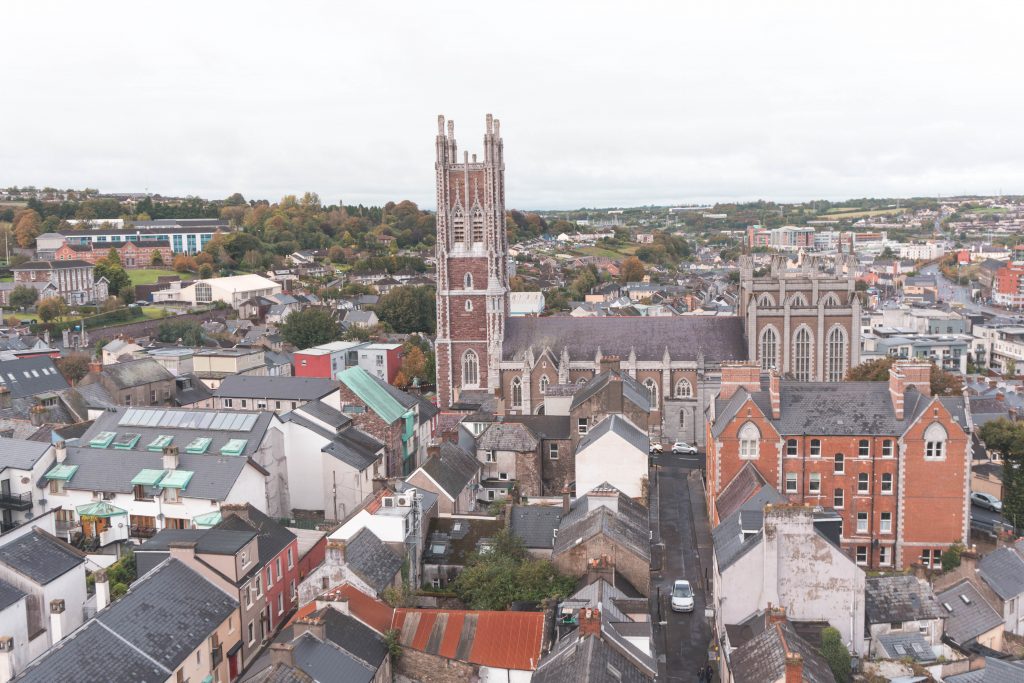View from the Shandon Bell Tower Cork City Ireland