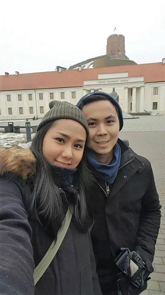 Star and her boyfriend Pierre in Norway