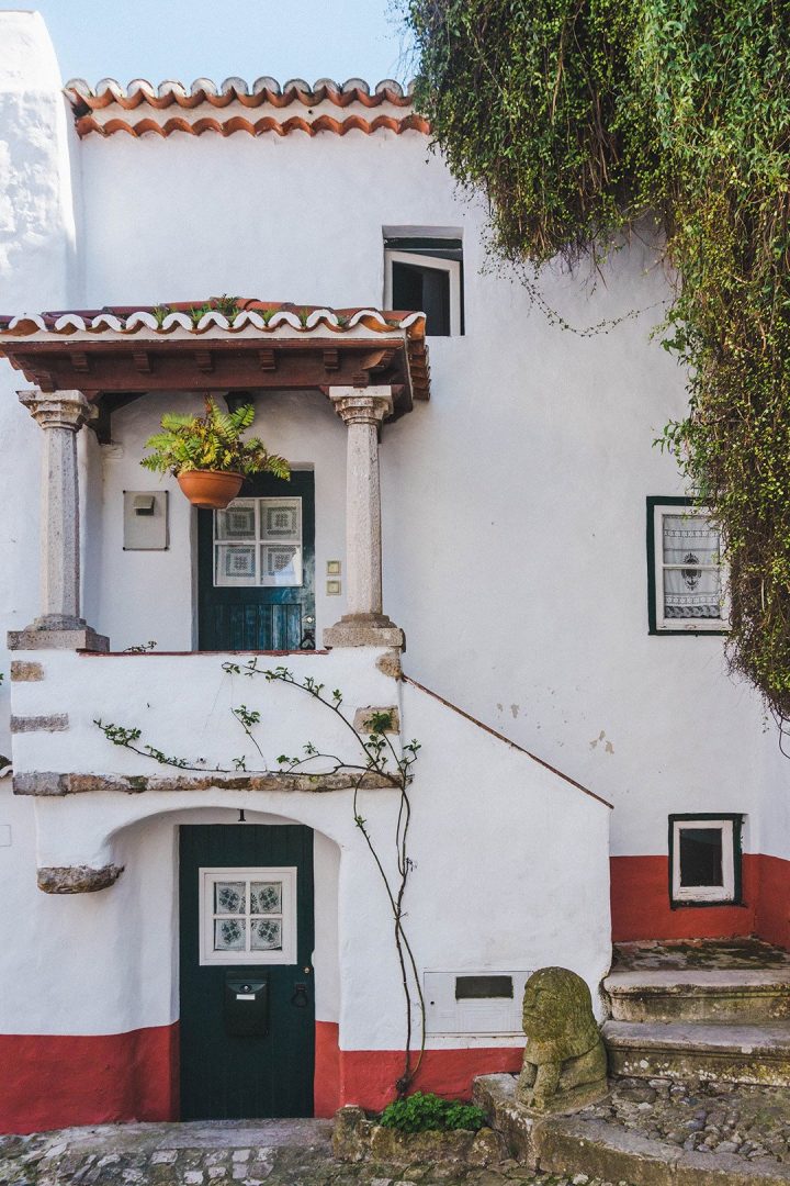 A cute house in Obidos, Portugal