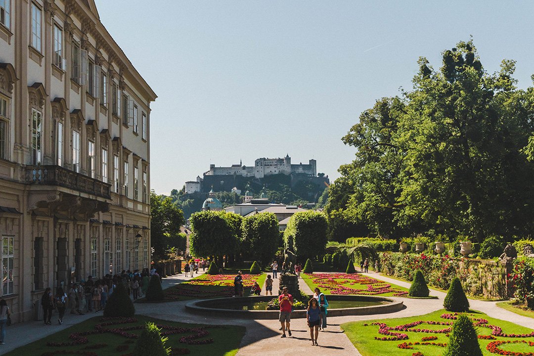 Mirabell Gardens in Salzburg, Austria - a Sound of Music filming location