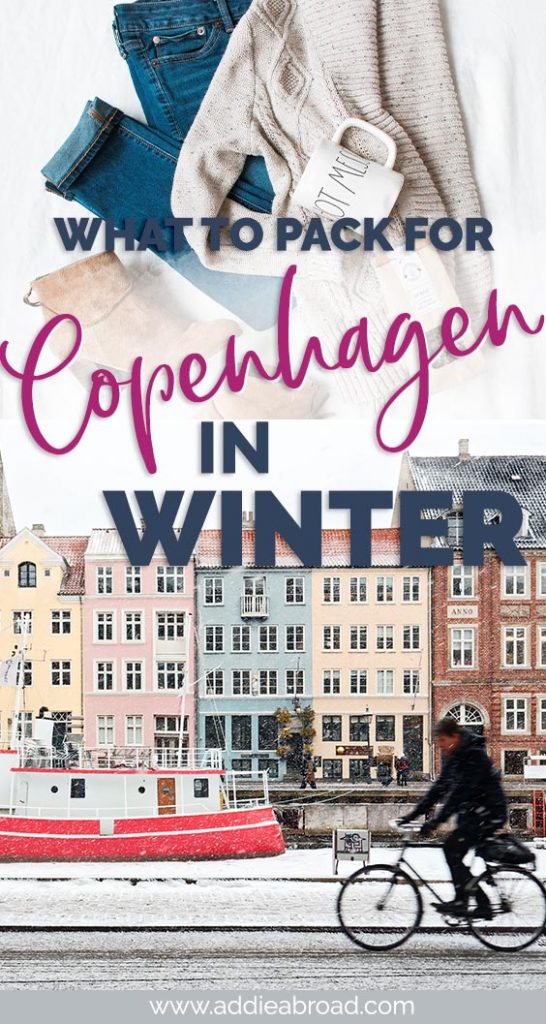 If you don't want to freeze when you visit Copenhagen in winter, then you NEED this packing list for Copenhagen in winter. Click here for the ultimate Copenhagen packing list for winter. #travel #europe