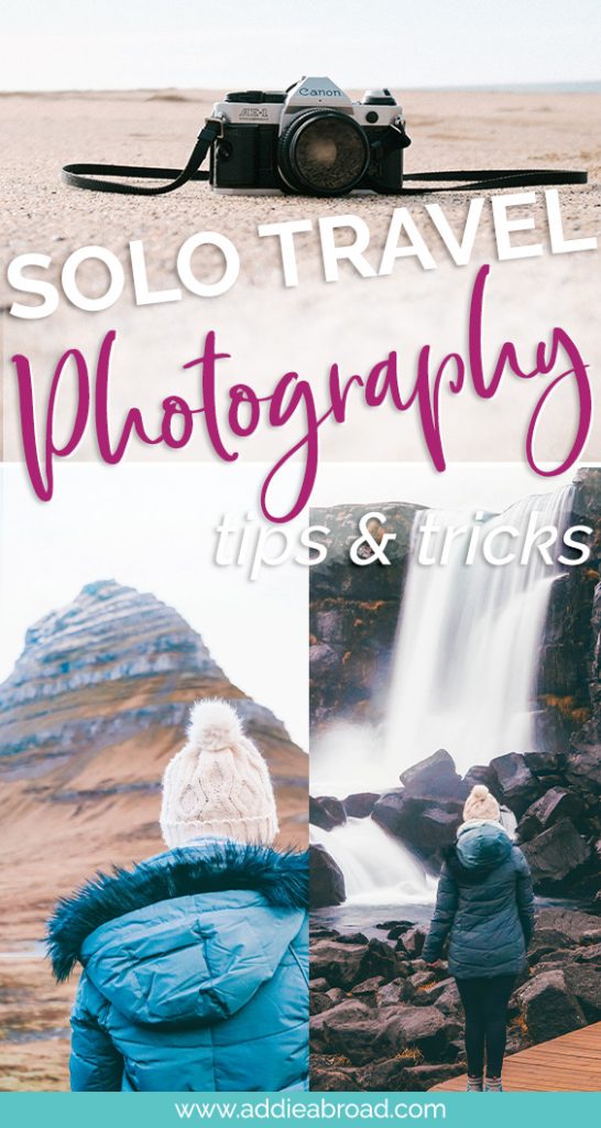 Do you travel solo? If so, you probably struggle with how to take pictures of yourself during solo travel. This post is my ultimate guide to solo travel photography, including my step-by-step process and tips & tricks. It’s a must read for all solo female travelers! #travel #travelphotography #solotravel
