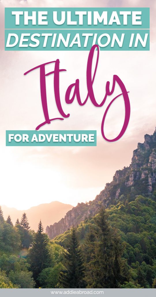 If you’re into adventure travel, then you need to check out Valle di Ledro in Trentino, Northern Italy. Off-the-beaten-path and full of hiking, mountain biking, and canyoning opportunities, it’s the perfect adventure travel destination in Italy. Check out this post for all of the best Northern Italy travel inspiration and advice! #italy #northernitaly #trentino #travel #travelinspiration§