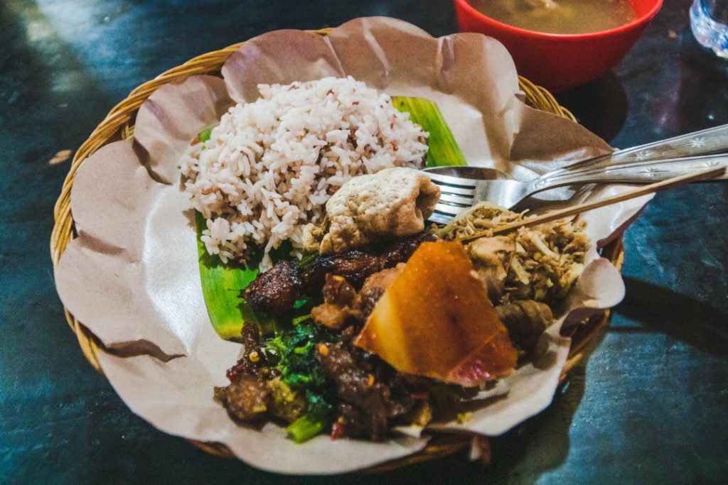 Babi Guling - a delicious Balinese dish!