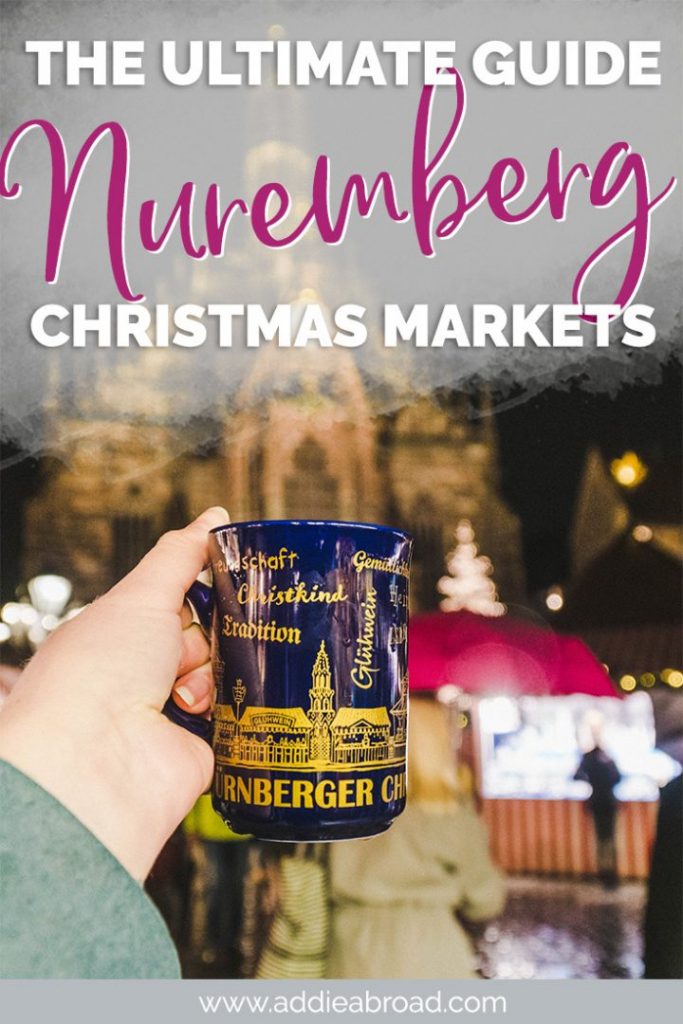 Traveling to Nuremberg for the Nuremberg Christmas Market? This blog post is the ultimate guide to the Christkindlmarkt, including the best things to do in Nuremberg, the Christmas markets in Nuremberg you need to visit this winter, what to eat, and what to buy! #christmas #christmasmarket #nuremberg #germany
