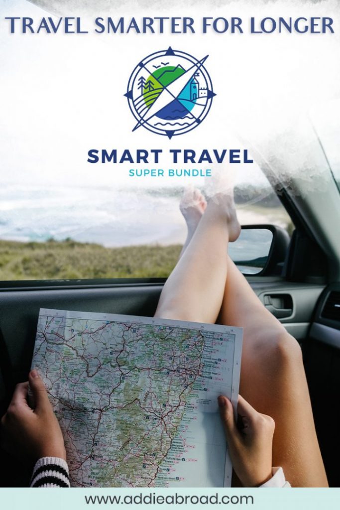 Want to travel smarter for longer? Want to know how to up your budget travel game or go camping with your family? The Smart Travel Super Bundle is filled to the brim with travel resources worth over $1200 for only $47. Click through to read my full review. #travel #budgettravel #familytravel