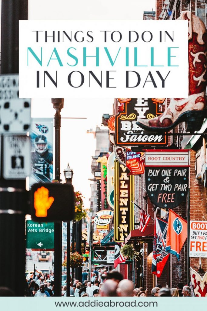 Only have one day in Nashville to see everything you can? Here are the best things to do in Nashville, Tennessee on your travels, including the Country Music Hall of Fame, Ryman Auditorium, and the best murals! Also find out about the best Nashville food, Nasvhille Instagram spots, and where to stay in Nashville. #usa #travel