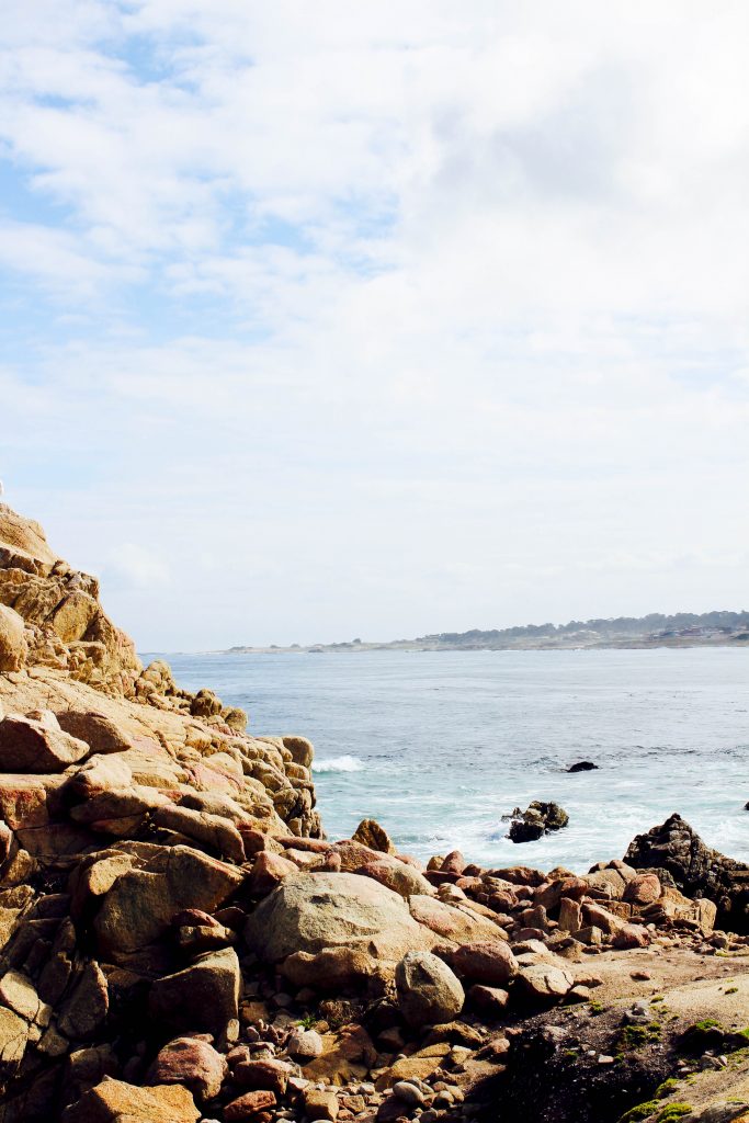 17 mile drive at pebble beach ocean