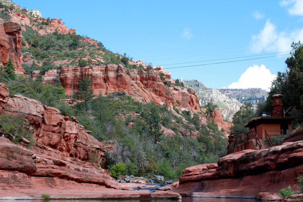 Red Rock Slide Rock State Park Arizona USA