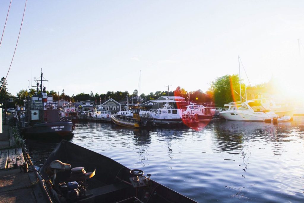 Tobermory Ontario Canada Sunset