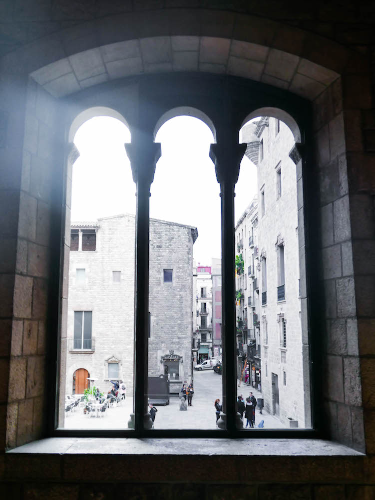 Window Barcelona City History Museum Spain