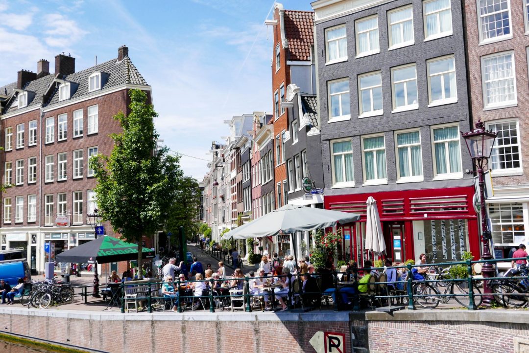 Amsterdam Canalside cafe