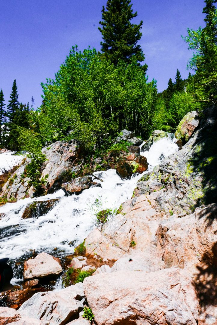 Waterfall Rocky Mountain National Park