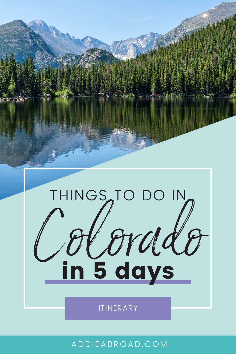 5 Day Denver Itinerary    A Denver & Colorado Itinerary For Maximum 