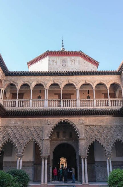 Patio de las Doncellas Real Alcazar Seville Spain