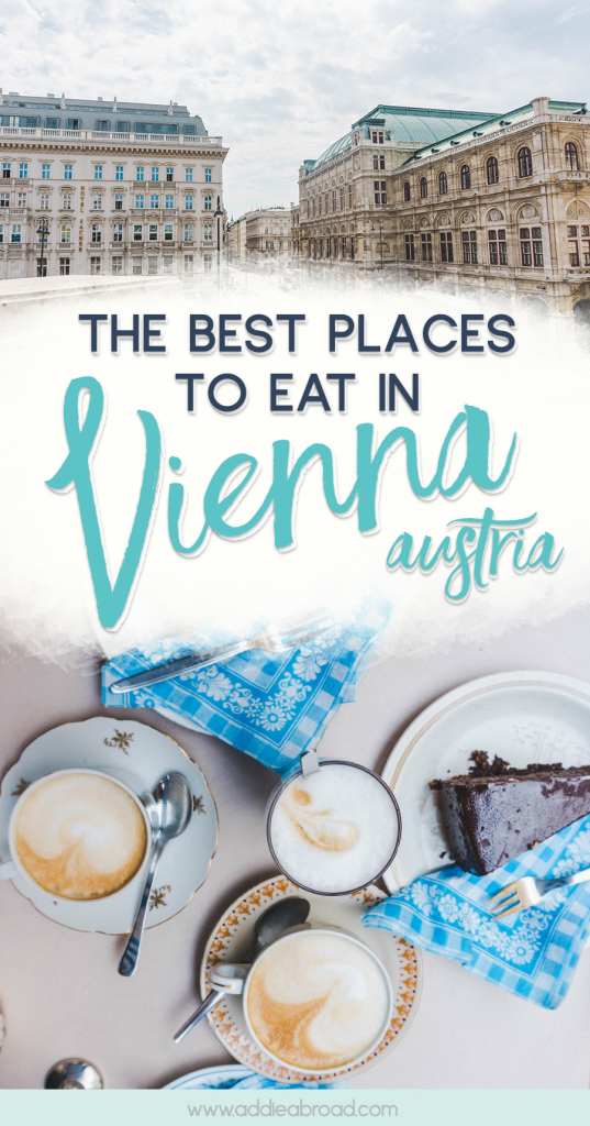 Vienna is a surprisingly great destination for foodies (or just people who like food). Read this guide to find out what to eat in Vienna (hint: there's a lot of coffee, cake, and schnitzel) and the best restaurants in Vienna to eat it in. Eating is definitely one of the best things to do in Vienna! #vienna #austria #travel #travelblog #foodietravel