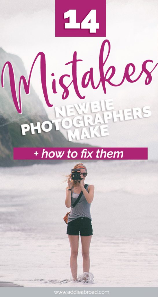 Beginner travel photographers have their work cut out for them if they don't know about these 14 travel photography mistakes. In this post, you'll learn the most common photography mistakes as well as travel photography tips to fix them! Click through to read. #travel #travelphotography