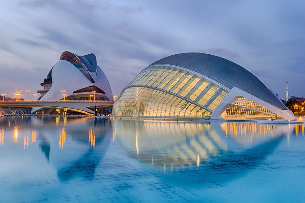 the city of arts and sciences in valencia, spain