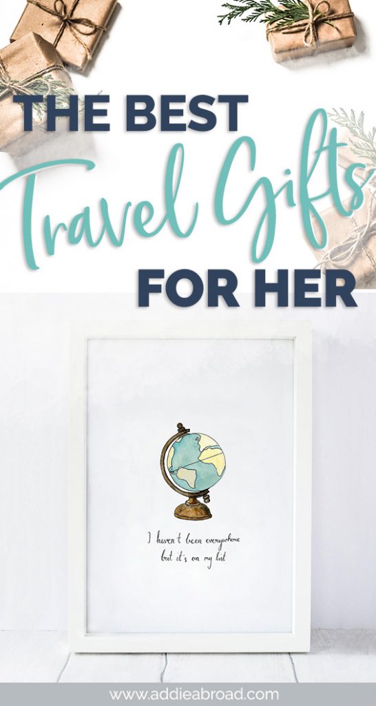 Getting started on your Christmas shopping? You NEED to check out this travel gifts guide for all of the best travel gifts for her, the traveller in your life. Includes useful travel gifts, personalized travel gifts, travel gift vouchers, and more! Click through to read! #travel #christmas #travelgifts #travelgiftguide