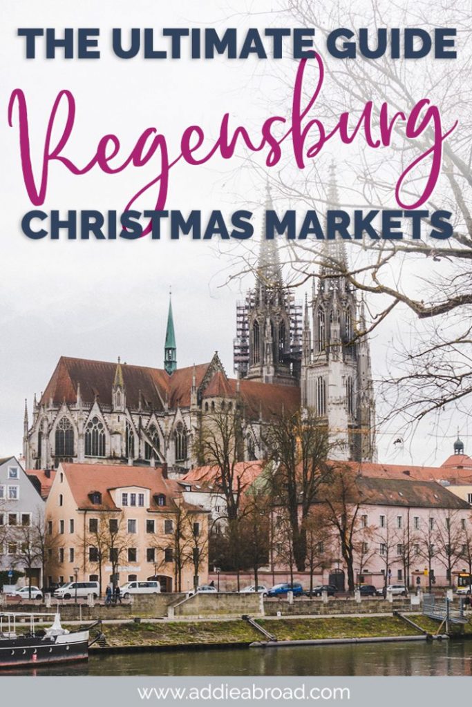 If you're looking for authentic Christmas markets in Germany, then look no further than Regensburg. The Regensburg Christmas markets are the best! Click through to read a complete guide on visiting Regensburg's Christmas markets, including the best markets, opening times, what to eat, and what to buy. #germany #christmas #christmasmarkets