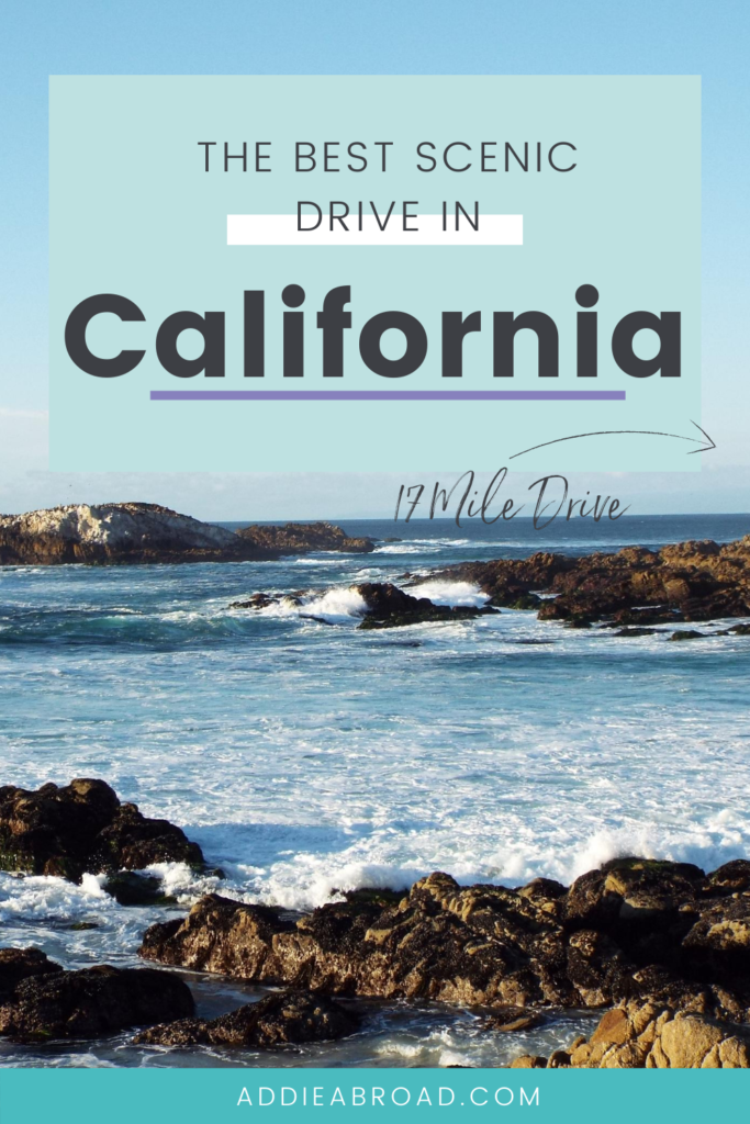 Looking for a scenic drive in California or along Highway 1? This is it. The 17 Mile Drive at Pebble Beach features amazing lookout points, gorgeous nature, and so. much. ocean! Check out this post for a 17 Mile Drive map and everything else you need to know.